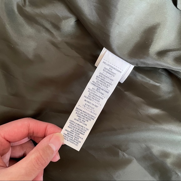 BNWT Old Navy Army Green Quilted Jacket - Small - Picture 10 of 10